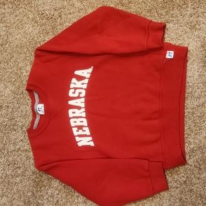 Nebraska Huskers Russell sweatshirt, size youth small